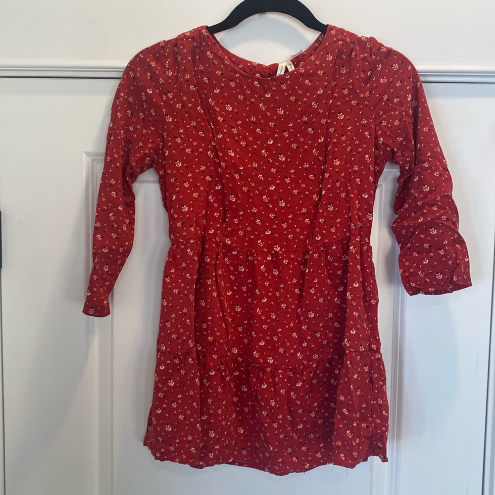 Seraphine Maternity/Nursing Top Red Vintage Floral, Size 4
